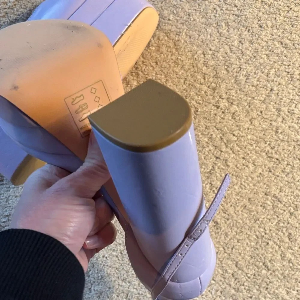 Sheln Light Purple Platform Heels